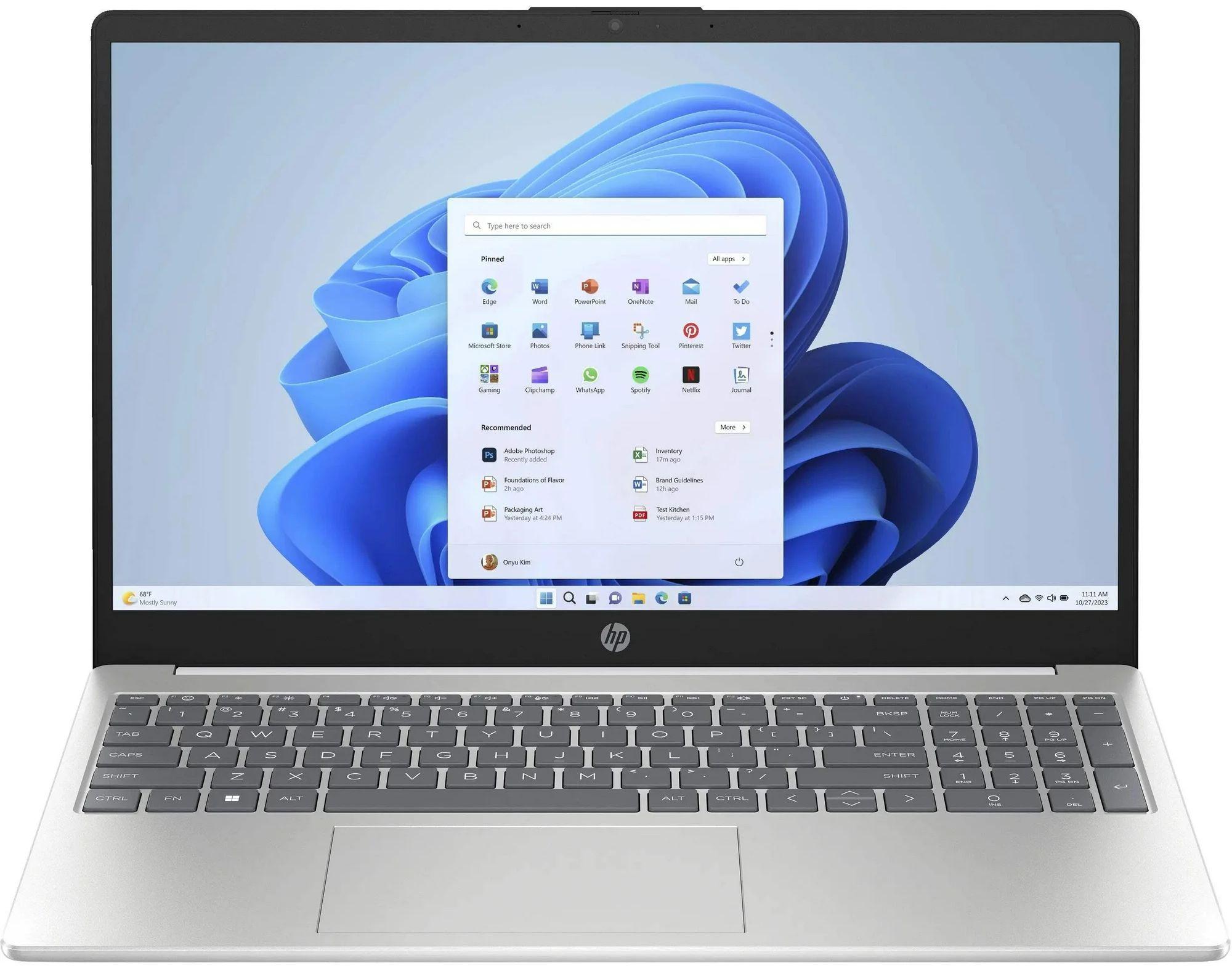 HP 15-fd0222ds Laptop 15.6"