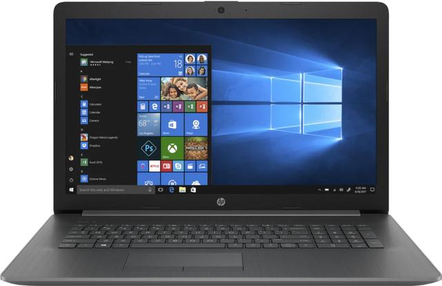 HP 17-by1022cl Notebook Laptop 17.3" Intel Core i5-8265U 1.6GHz in Chalkboard Gray in Acceptable condition