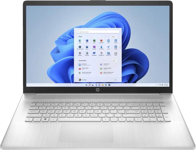 HP 17-cp2033dx Laptop 17.3" AMD Ryzen 3 7320U 2.4GHz in Natural Silver in Excellent condition