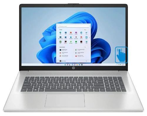 HP 17-cp2035cl Laptop 17.3" - Silver - AMD Ryzen 3 7320U 2.4GHz - 8GB RAM - 512GB