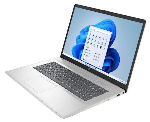 HP 17-cp2035cl Laptop 17.3" - Silver - AMD Ryzen 3 7320U 2.4GHz - 8GB RAM - 512GB