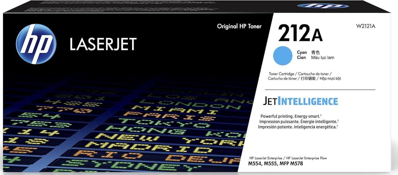 HP  212A Original LaserJet Toner Cartridge - Cyan - Excellent