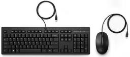 HP HP 225 Wired Mouse and Keyboard (286J4UTABA) - Black