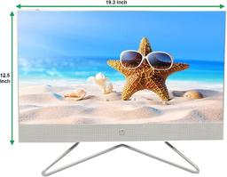 HP 22-dd0016 AIO Desktop 21.5" - AMD Athlon Silver 2.3GHz - 1TB - White - 4GB RAM