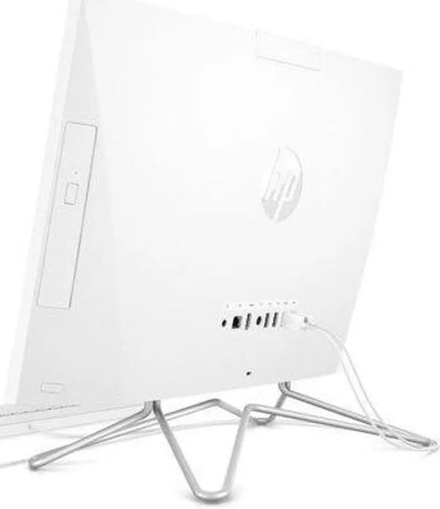 HP 22-df0119 AIO Desktop PC 21.5" - Intel Pentium Gold G6400T 3.4GHz - 1TB - White - 8GB RAM - 21.5 Inch