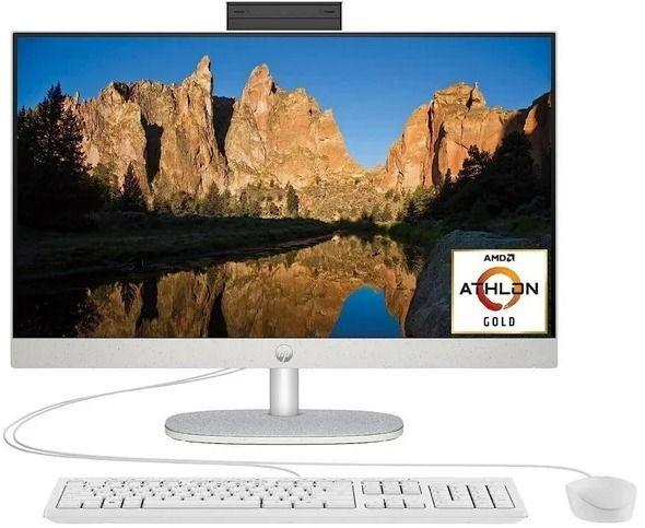 HP  24-cr0018 All-in-One 24" - AMD Athlon Gold 7220U 2.4 GHz - 512GB - White - 8GB RAM - Excellent
