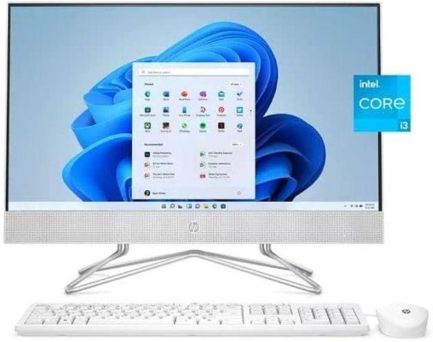 HP  24-df1023w (AIO) Desktop 23.8" - Intel® Core i3-1115G4 3.0GHz - 256GB - White - 4GB RAM - Excellent