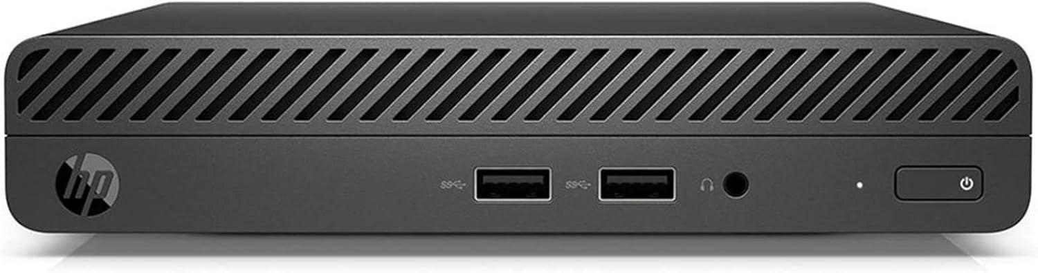 HP  260 G3 Desktop Mini Business PC - Intel Pentium Gold 4415U 2.3GHz - 500GB - Black - 4GB RAM - Excellent