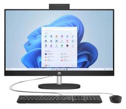HP 27-cr0000a AIO Desktop PC 27" - AMD Ryzen 3 7320U 2.4GHz - 512GB - Black - 8GB RAM - 27 Inch
