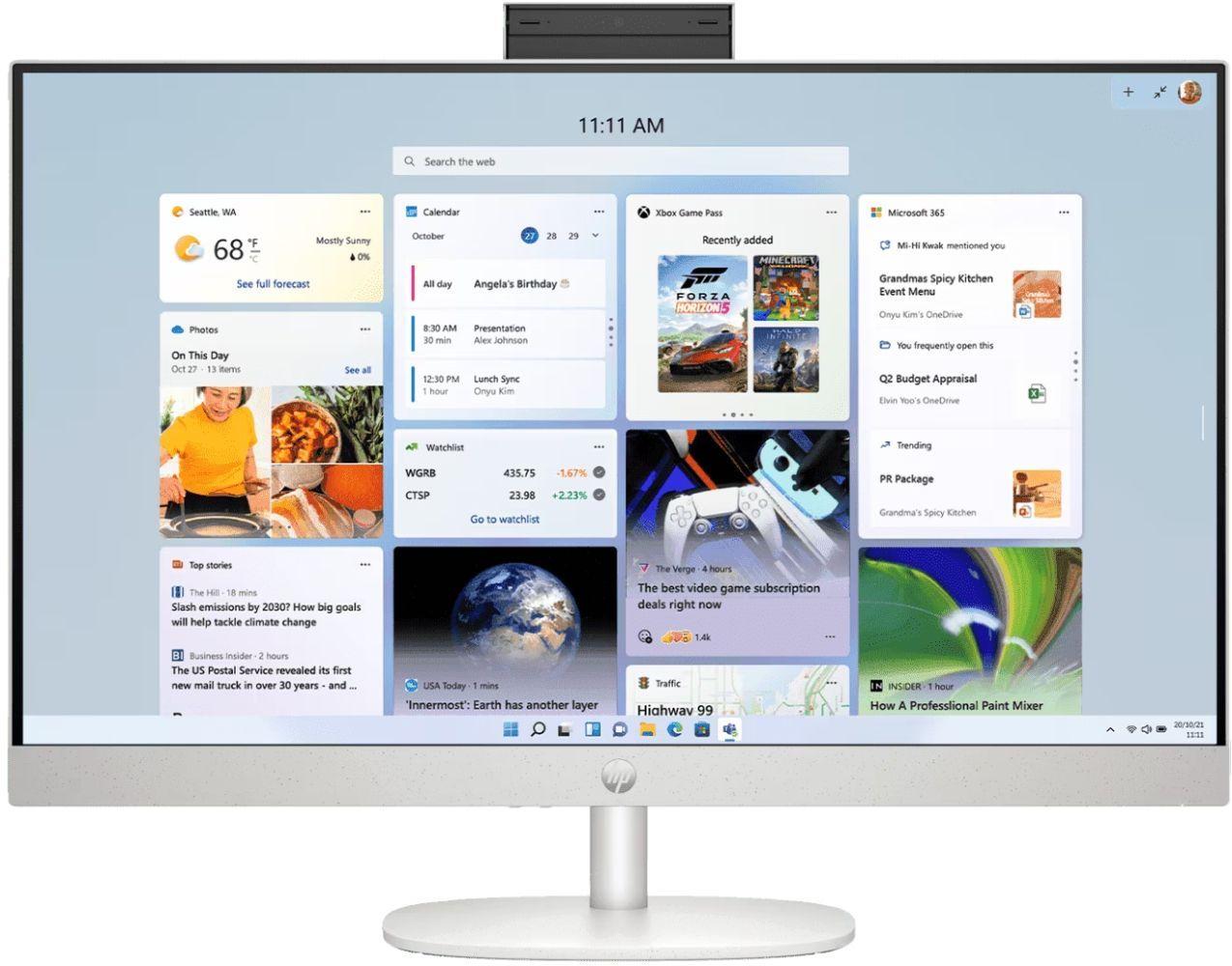 HP 27-cr0000a AIO Desktop PC 27"