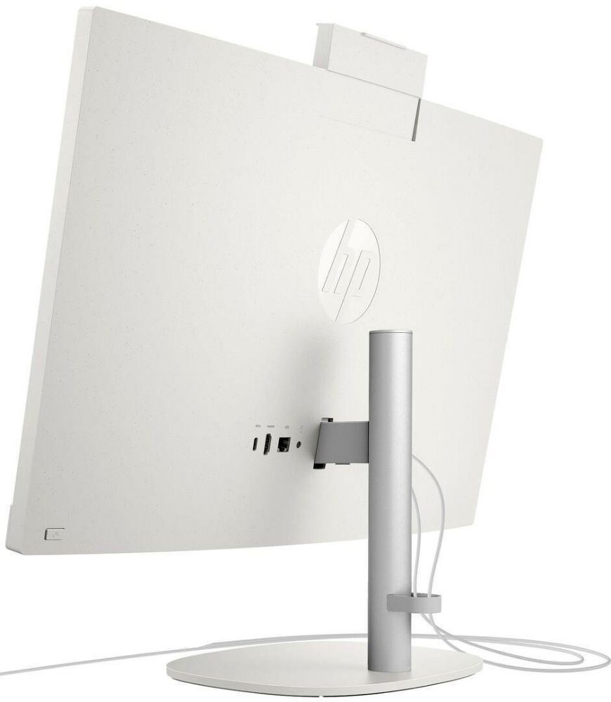 HP 27-cr1000i AIO Desktop PC 27" - Intel Core Ultra 5 125U 1.3GHz - 512GB - Shell White - 8GB RAM - 27 Inch