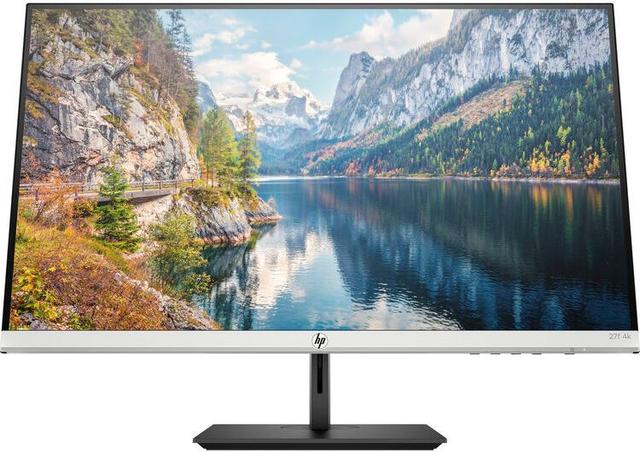 HP 27f IPS FreeSync Monitor 27" in Black in Excellent condition