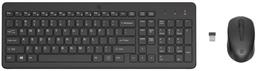 HP HP 330 Wireless Mouse and Keyboard Combination - Black
