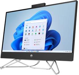 HP 24-cb1133m All-in-One Desktop PC 23.8" - AMD Ryzen 3 5425U 2.7GHz - 512GB - Jet Black - 8GB RAM - 23.8 Inch
