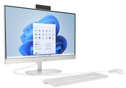HP All-in-One 24-cr0036 Desktop PC 24" - AMD Ryzen 5 7520U 2.8GHz - 256GB - White - 8GB RAM - 23.8 Inch