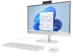 HP All-in-One 24-cr0036 Desktop PC 24" - AMD Ryzen 5 7520U 2.8GHz - 256GB - White - 8GB RAM - 23.8 Inch