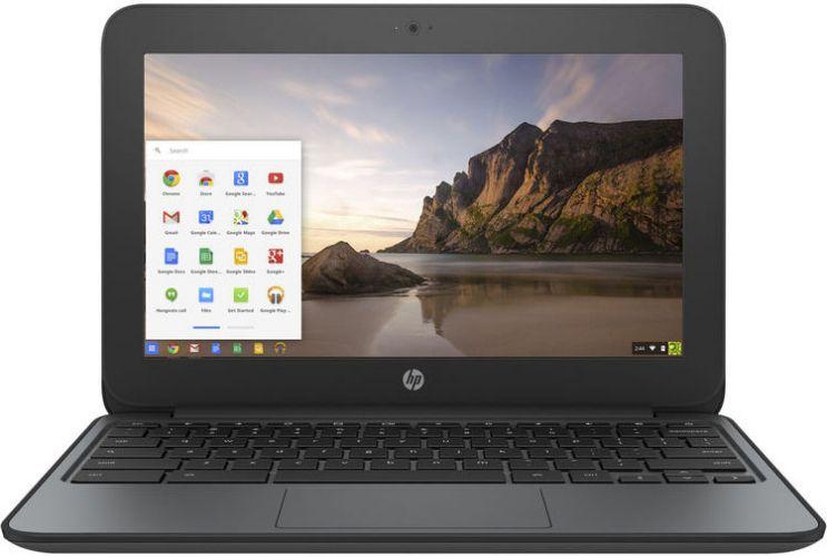 HP Chromebook 11 G4 EE Laptop 11.6" - Gray - Intel Celeron N2840 2.16GHz - 4GB RAM - 16GB