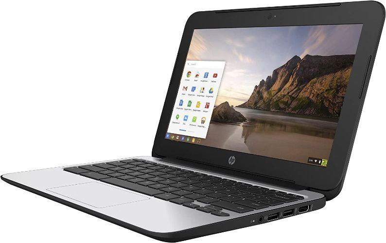 HP Chromebook 11 G4 Laptop 11.6" - Black - Intel Celeron N2840 2.16 GHz - 4GB RAM - 16GB