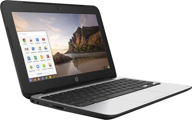 HP Chromebook 11 G4 Laptop 11.6" - Black - Intel Celeron N2840 2.16 GHz - 4GB RAM - 16GB