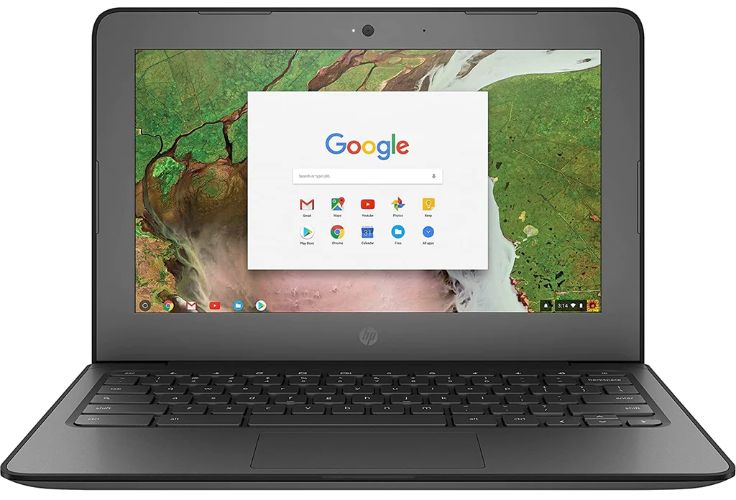 HP Chromebook 11 G6 EE Laptop 11.6" - Gray - AMD A4-9120C 1.6GHz - 4GB RAM - 16GB