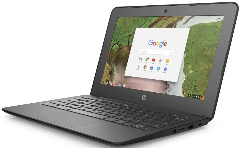 HP Chromebook 11 G6 EE Laptop 11.6" - Gray - AMD A4-9120C 1.6GHz - 4GB RAM - 16GB