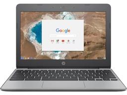 HP Chromebook 11-v010nr Laptop 11.6" - Ash Gray - Intel Celeron N3060 1.6Hz - 4GB RAM - 16GB