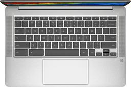 HP Chromebook 14a-na0010nr Laptop 14" - Mineral Silver - Intel Celeron N4000 1.1GHz - 4GB RAM - 32GB