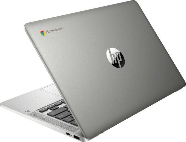HP Chromebook 14a-na0010nr Laptop 14" - Mineral Silver - Intel Celeron N4000 1.1GHz - 4GB RAM - 32GB
