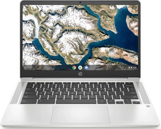 HP Chromebook 14a-na0052tg Laptop 14" Intel Celeron N4120 1.1GHz in Mineral Silver in Good condition