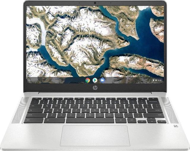 HP Chromebook 14a-na0061dx 14" Intel Celeron N4000 1.1GHz in Mineral Silver in Acceptable condition