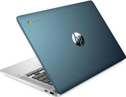 HP Chromebook 14a-na0072tg Laptop 14" - Forest Teal - Intel Pentium Silver N5030 1.1GHz - 4GB RAM - 64GB