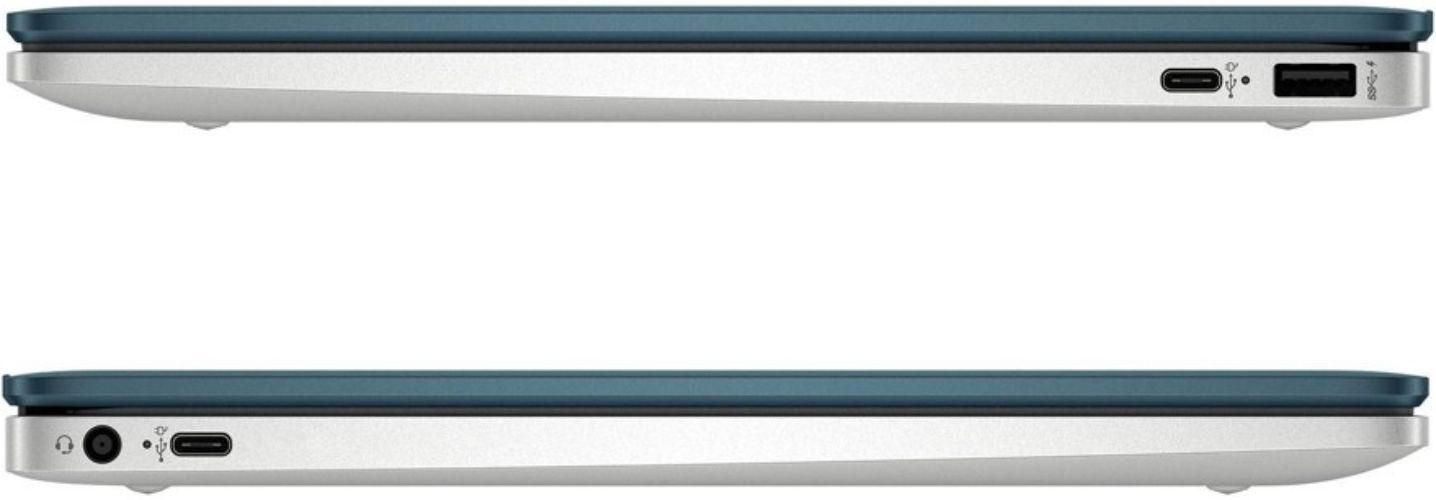 HP Chromebook 14a-na0072tg Laptop 14" - Forest Teal - Intel Pentium Silver N5030 1.1GHz - 4GB RAM - 64GB