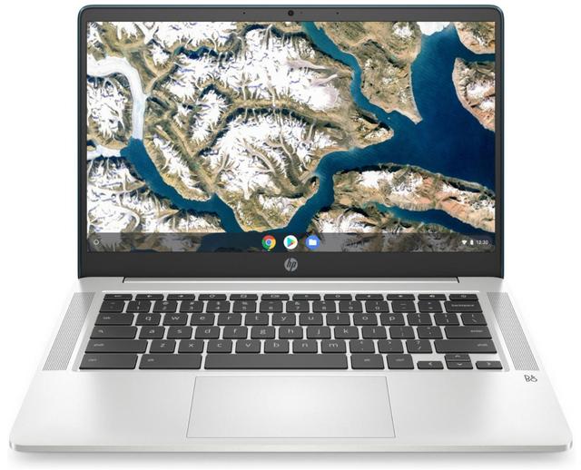 HP Chromebook 14a-na1000 Laptop 14" Intel Celeron N4500 1.1GHz in Teal in Excellent condition