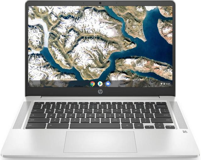 HP Chromebook 14a-na1093cl Laptop 14" Intel Celeron N4500 1.1GHz in Mineral Silver in Excellent condition