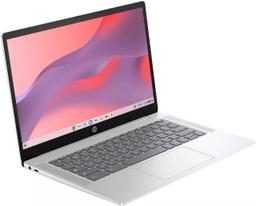 HP Chromebook 14a-nf0002tg Laptop 14" - Glacier Silver - Intel N100 3.4GHz - 4GB RAM - 64GB