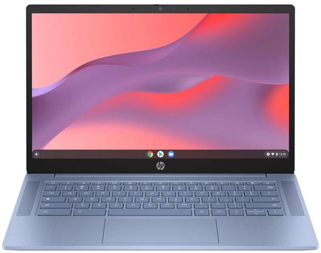 HP Chromebook 14a-nf0202 Laptop 14" Intel Processor N100 1.8GHz in Sky Blue in Excellent condition