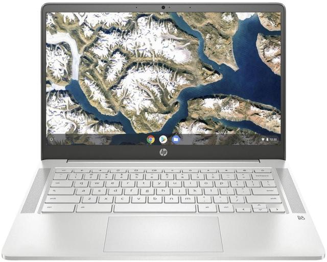 HP Chromebook 14at-na000 Laptop 14" Intel Pentium Silver N5000 1.1GHz in Mineral Silver in Excellent condition