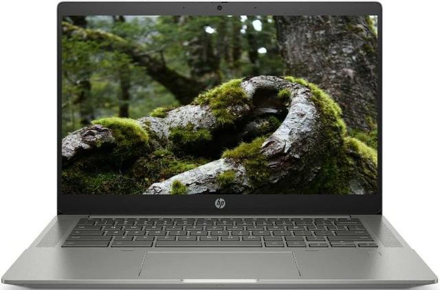 HP Chromebook 14b-na0010wm Laptop 14" AMD Ryzen 3 3250C 2.6GHz in Silver in Pristine condition
