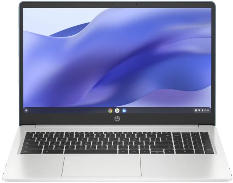 HP Chromebook 15a-na0058 Laptop 15.6" - Mineral Silver - Intel Pentium Silver N6000 1.10GHz - 8GB RAM - 64GB