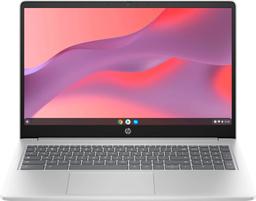 HP Chromebook 15a-nb0013dx Laptop 15.6" - Natural Silver - Intel Pentium N200 1.1GHz - 8GB RAM - 64GB