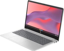 HP Chromebook 15a-nb0013dx Laptop 15.6" - Natural Silver - Intel Pentium N200 1.1GHz - 8GB RAM - 64GB