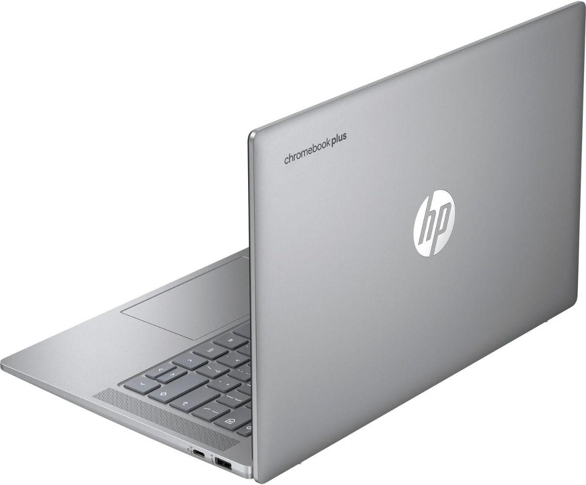 HP Chromebook Plus 14a-nf0035cl Laptop 14" - Meteor Silver - Intel Core i3-N305 1.8GHz - 8GB RAM - 256GB