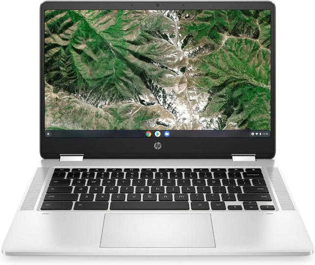 HP Chromebook x360 14a-ca0036tg Laptop 14" Intel Celeron N4020 1.1GHz in Natural Silver in Excellent condition