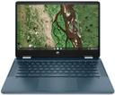 HP Chromebook x360 14a-ca0130wm 14" Intel Celeron N4120 1.10GHz in Forest Teal in Excellent condition
