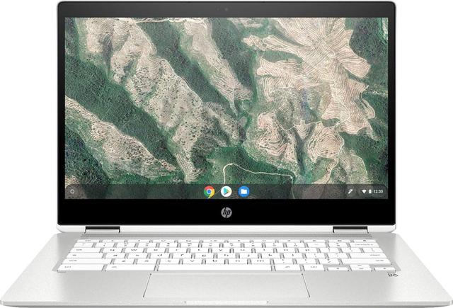 HP Chromebook x360 14b-ca0013dx Laptop 14" Intel Celeron N4000 1.1GHz in Ceramic White in Acceptable condition