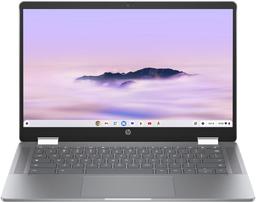 HP Chromebook x360 14b-cd0030ca 2-in-1 Laptop 14" - Mineral Silver - Intel Core i3-N305 1.8GHz - 8GB RAM - 256GB