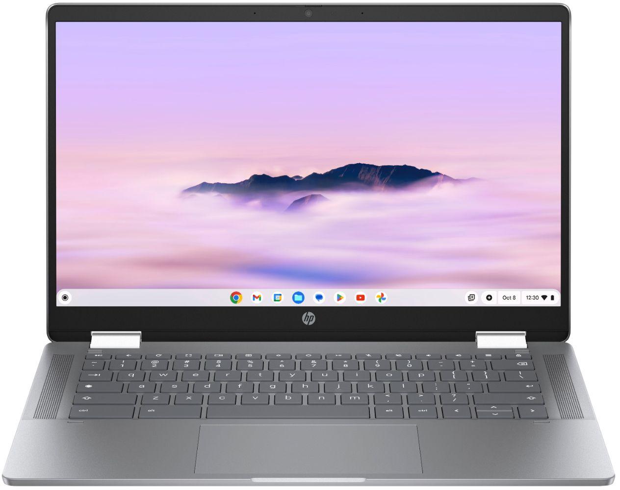 HP Chromebook x360 14b-cd0038ca Laptop 14" - Meteor Silver - Intel Core i3-N305 1.8GHz - 8GB RAM - 256GB