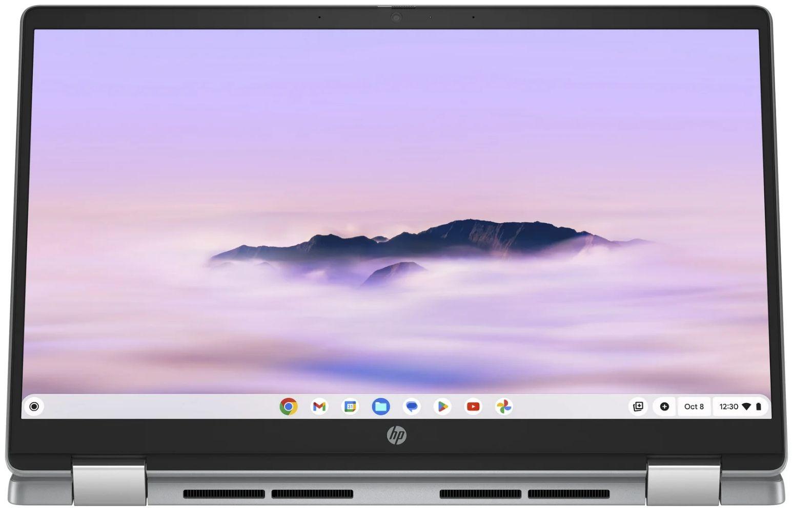 HP Chromebook x360 14b-cd0135cl Laptop 14" - Meteor Silver - Intel Core i3-N305 1.8GHz - 8GB RAM - 256GB