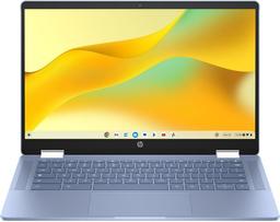 HP Chromebook x360 14b-cd0602ds 2-in-1 Laptop 14" - Sky Blue - Intel Processor N100 2.0GHz - 4GB RAM - 128GB