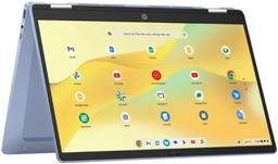 HP Chromebook x360 14b-cd0602ds 2-in-1 Laptop 14" - Sky Blue - Intel Processor N100 2.0GHz - 4GB RAM - 128GB